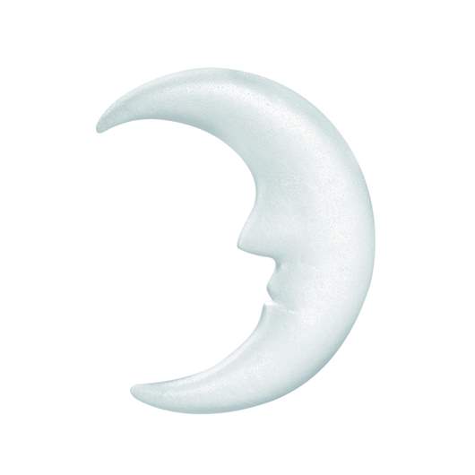Styrofoam moon 23cm